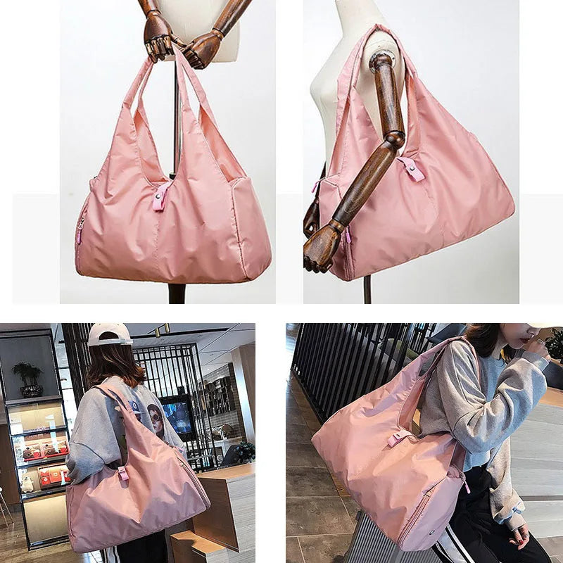 Versatile Yoga Mat Bag - Stylish Gym Fitness Handbag for Men & Women - Perfect for Training & Travel - Durable Nylon Outdoor Sports Tote - XA441WA