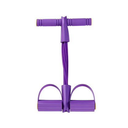 Thickened Four-Tube Abdominal Pull-Up Machine for Women, Home Yoga Fitness Equipment with Exercise Rope