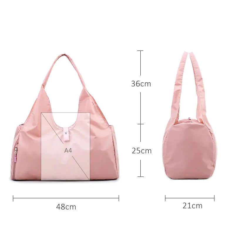 Versatile Yoga Mat Bag - Stylish Gym Fitness Handbag for Men & Women - Perfect for Training & Travel - Durable Nylon Outdoor Sports Tote - XA441WA