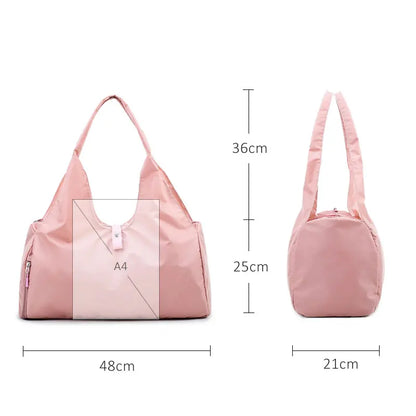 Versatile Yoga Mat Bag - Stylish Gym Fitness Handbag for Men & Women - Perfect for Training & Travel - Durable Nylon Outdoor Sports Tote - XA441WA